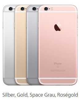 Apple iPhone 6s mit 1&1 Allnet Flat Tarif bestellen