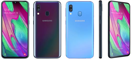 Samsung Galaxy A40 mit 1&1 Vertrag – Bundle
